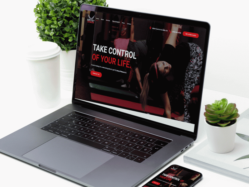 Savoy Fitness Website Mockup013